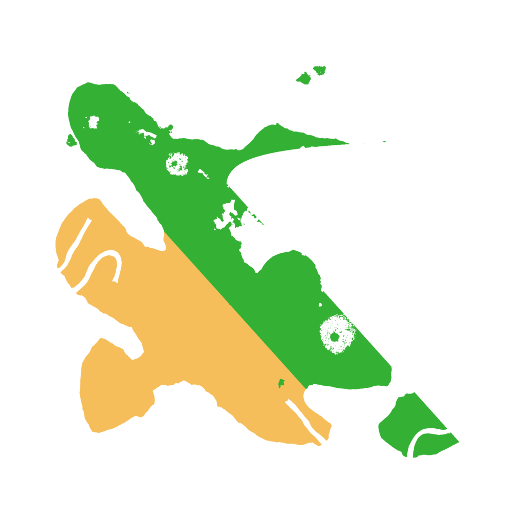 Biome Rust Map: Procedural Map, Size: 2300, Seed: 78581