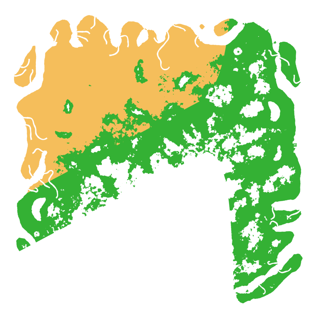 Biome Rust Map: Procedural Map, Size: 6000, Seed: 2144344647