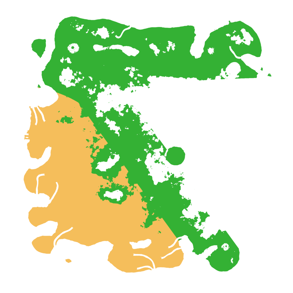 Biome Rust Map: Procedural Map, Size: 4200, Seed: 1536093844