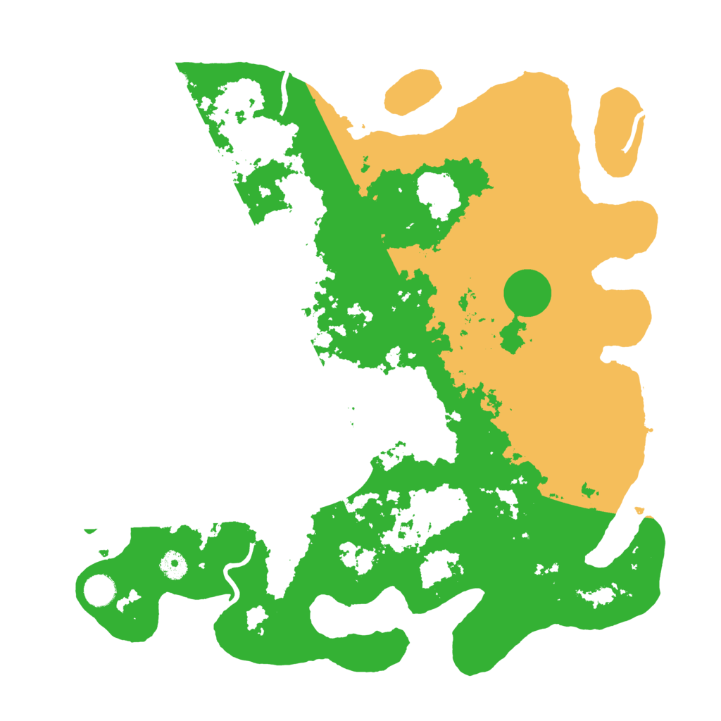 Biome Rust Map: Procedural Map, Size: 4000, Seed: 121045579
