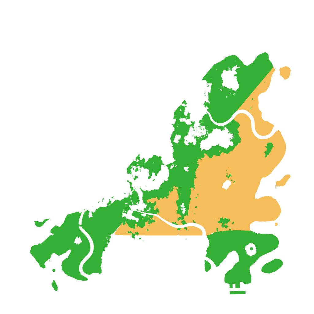 Biome Rust Map: Procedural Map, Size: 4000, Seed: 1932279430