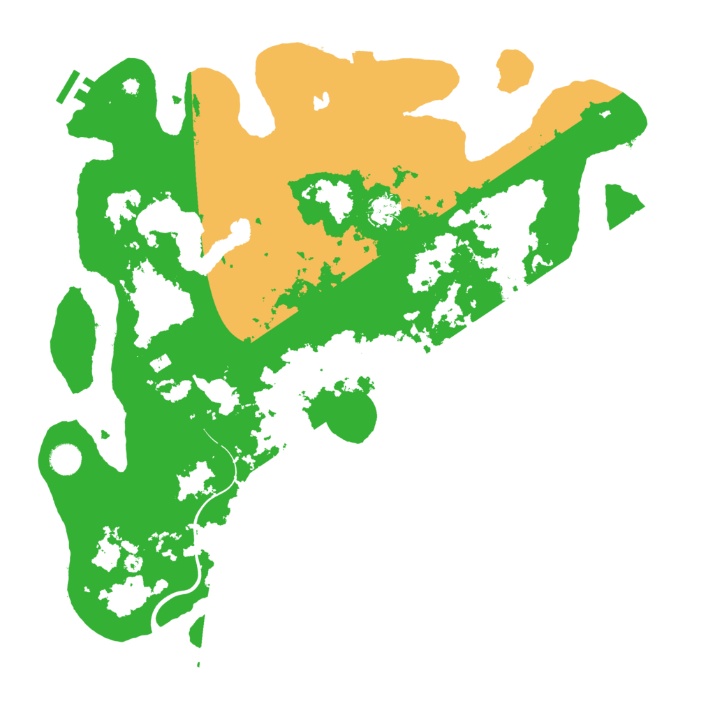 Biome Rust Map: Procedural Map, Size: 4000, Seed: 2302