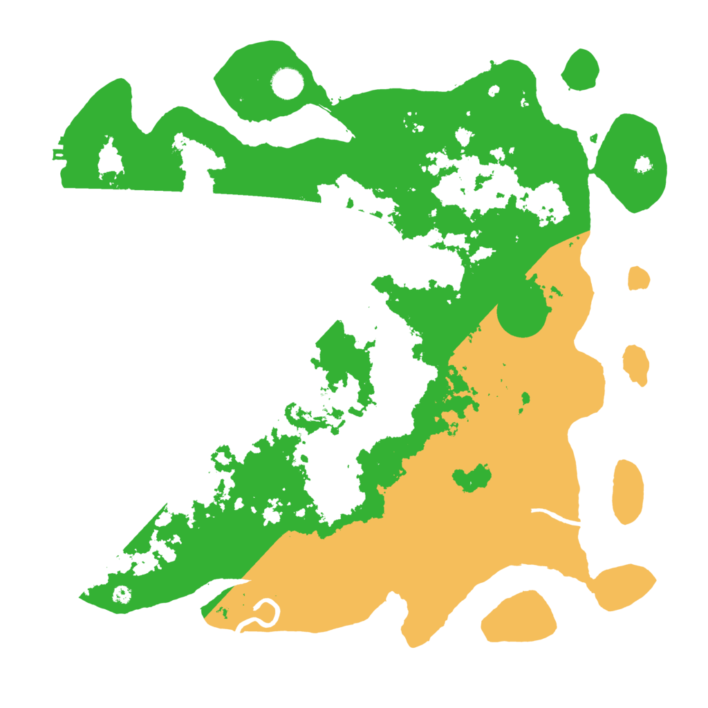 Biome Rust Map: Procedural Map, Size: 3950, Seed: 2074904802