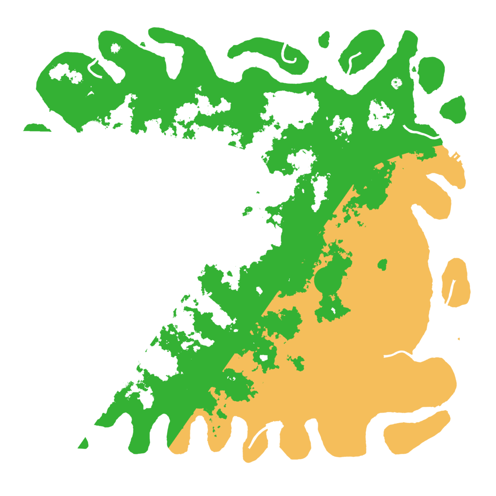 Biome Rust Map: Procedural Map, Size: 4800, Seed: 369258