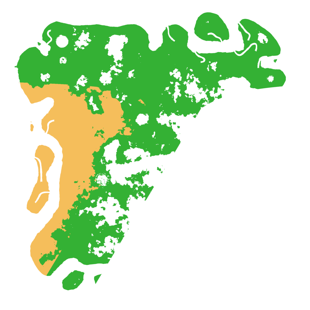 Biome Rust Map: Procedural Map, Size: 4500, Seed: 67833