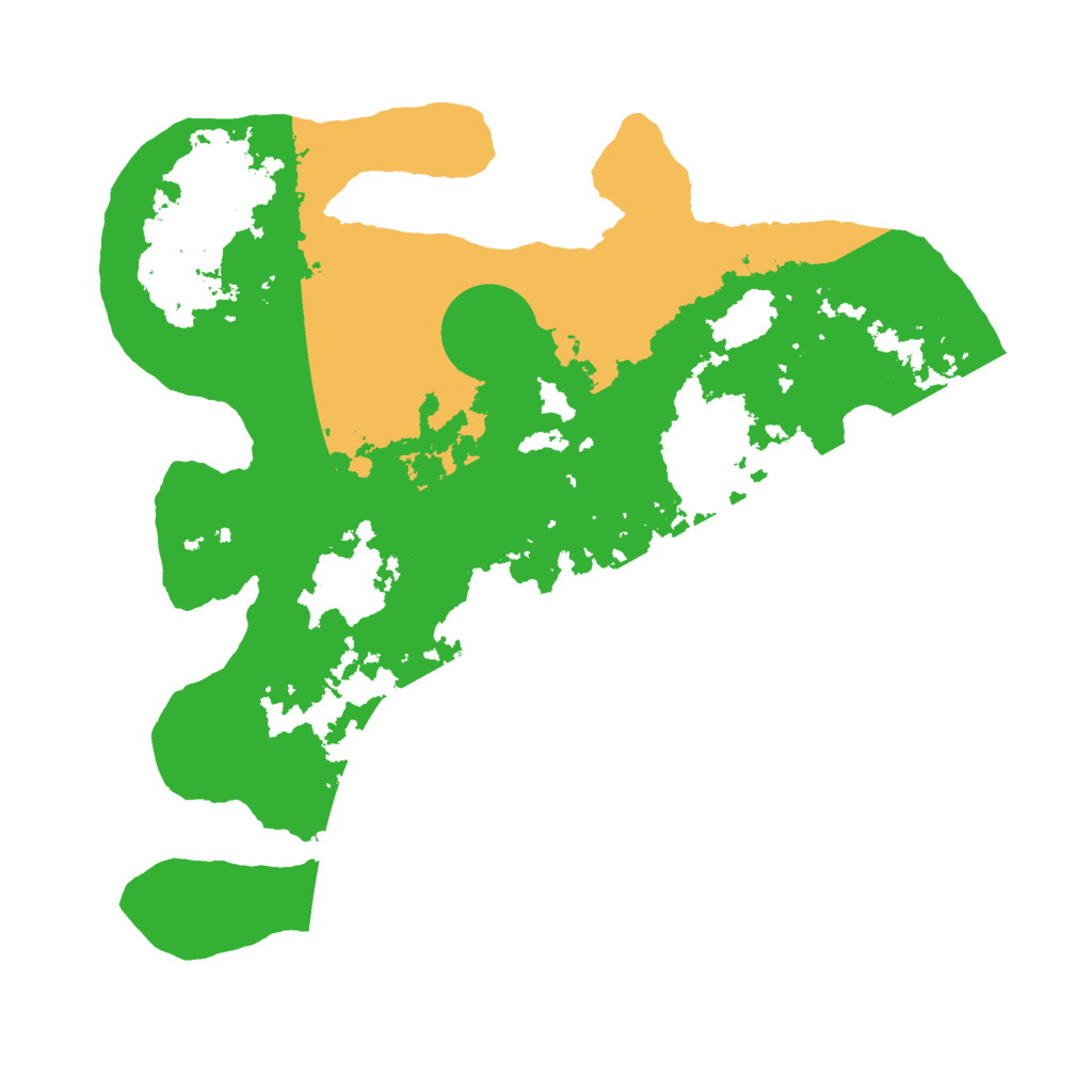 Biome Rust Map: Barren, Size: 3000, Seed: 346370209