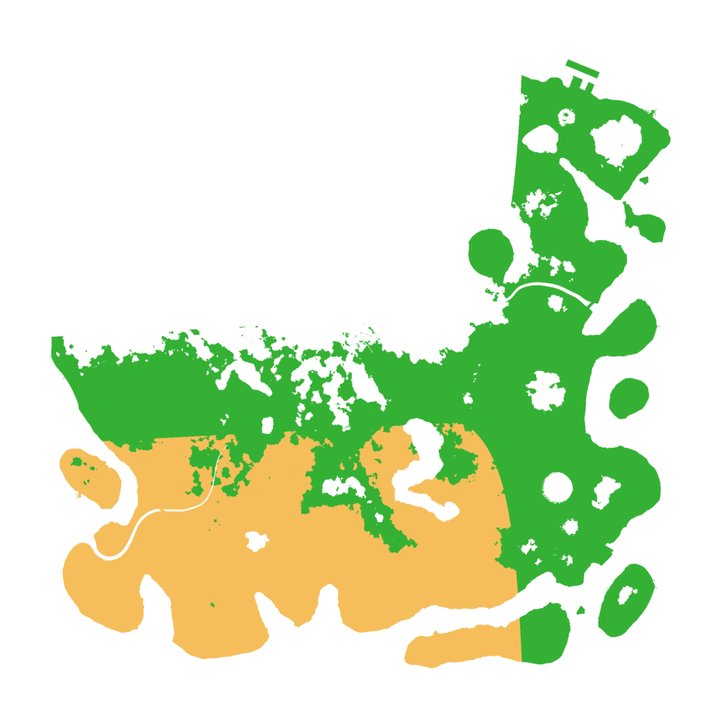 Biome Rust Map: Procedural Map, Size: 4200, Seed: 220407020