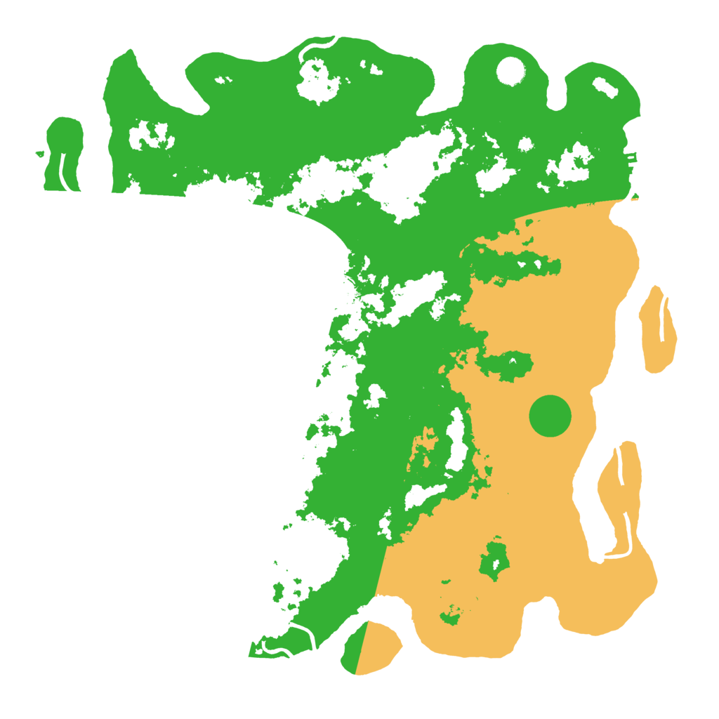 Biome Rust Map: Procedural Map, Size: 4500, Seed: 411964463