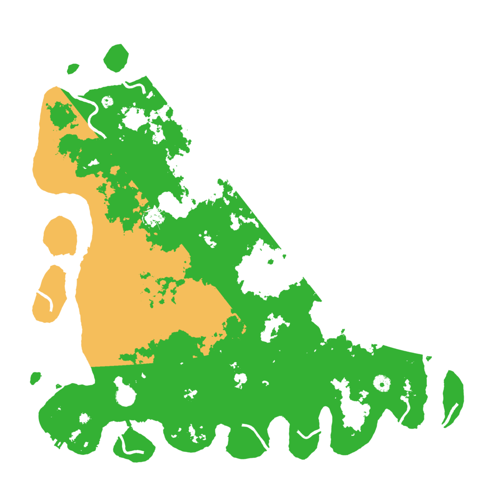 Biome Rust Map: Procedural Map, Size: 4500, Seed: 3032022