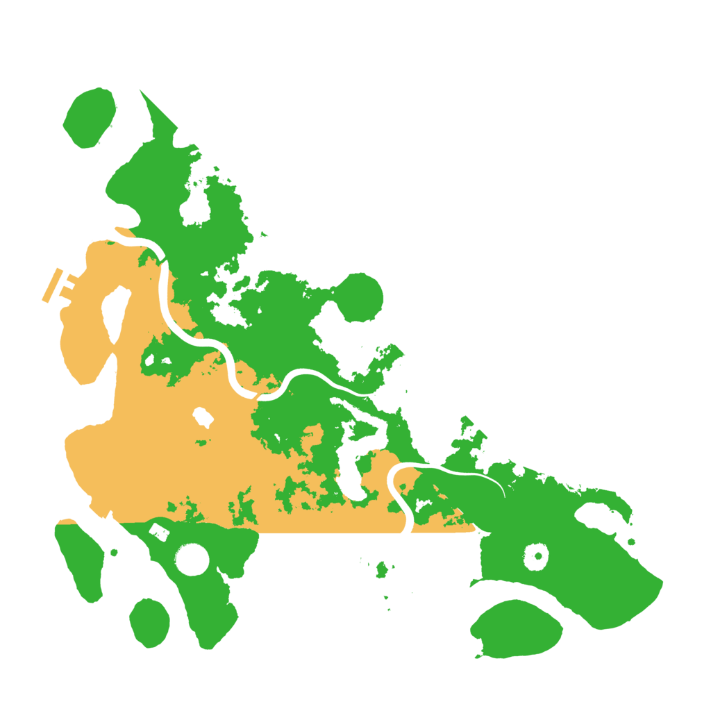 Biome Rust Map: Procedural Map, Size: 4000, Seed: 2022030303