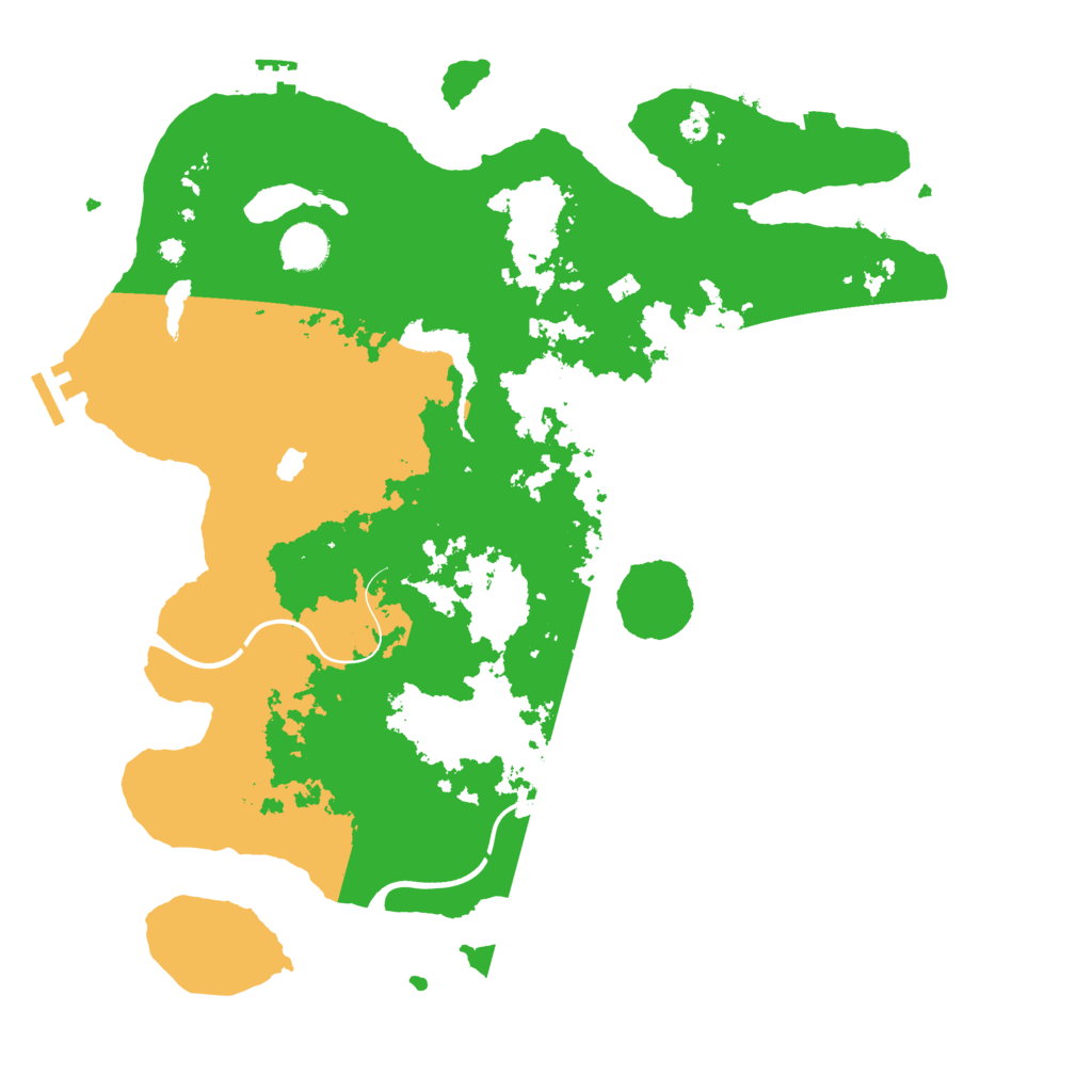 Biome Rust Map: Procedural Map, Size: 4000, Seed: 1346053402