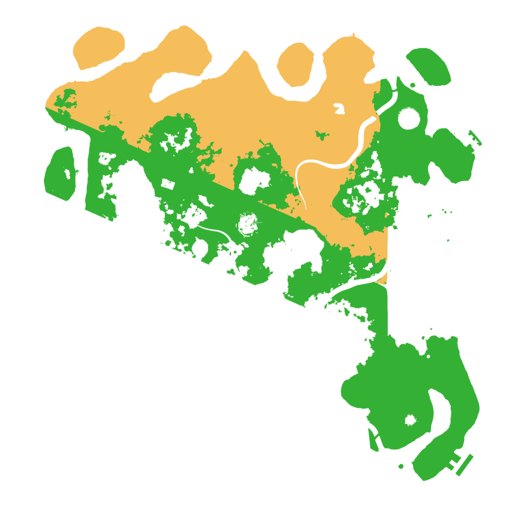 Biome Rust Map: Procedural Map, Size: 4250, Seed: 93667849