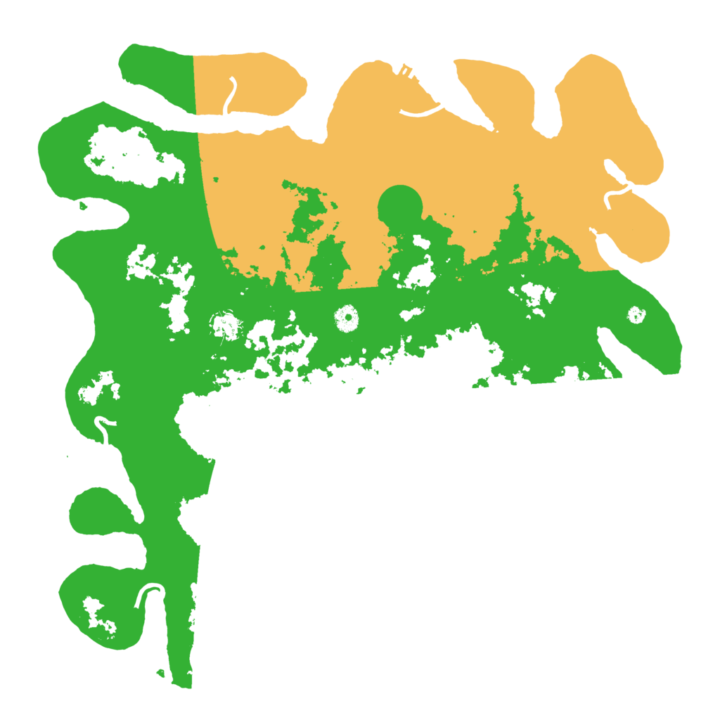 Biome Rust Map: Procedural Map, Size: 4250, Seed: 735389