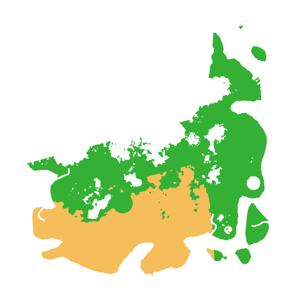 Biome Rust Map: Procedural Map, Size: 3850, Seed: 209366722