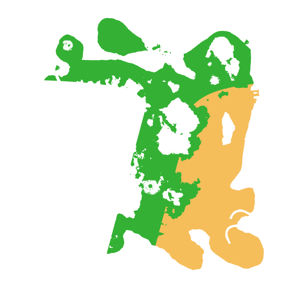 Biome Rust Map: Procedural Map, Size: 3000, Seed: 99436