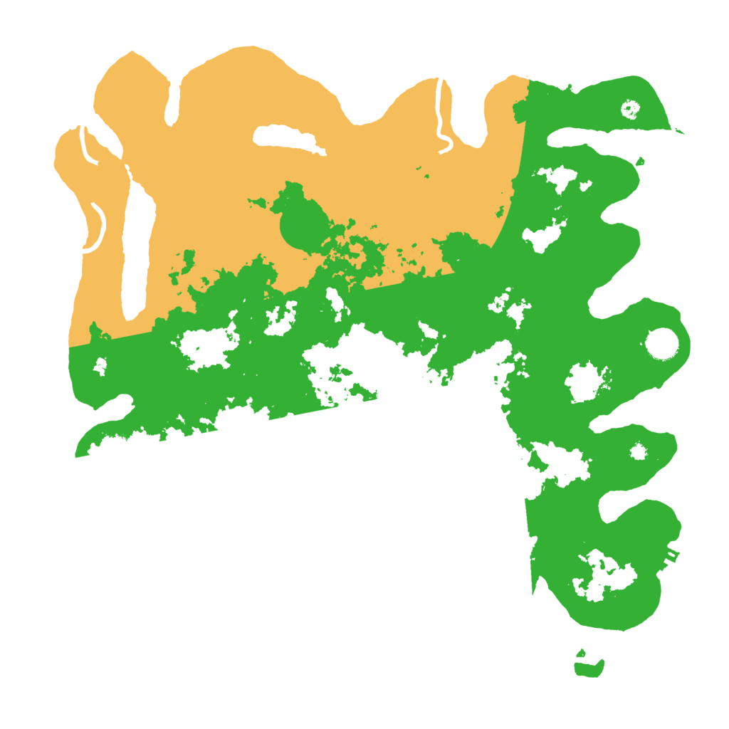 Biome Rust Map: Procedural Map, Size: 4000, Seed: 1070704229