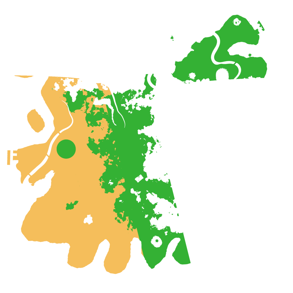 Biome Rust Map: Procedural Map, Size: 4050, Seed: 957287836