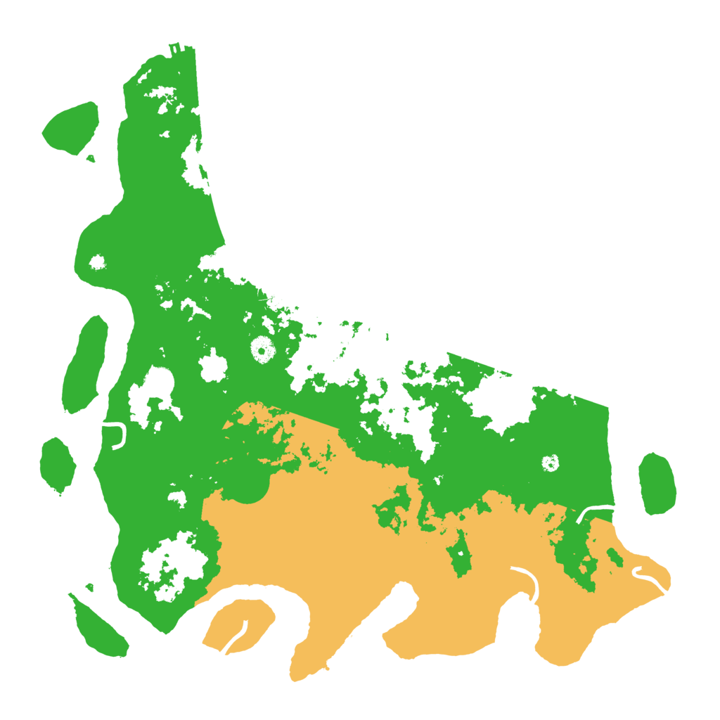 Biome Rust Map: Procedural Map, Size: 4250, Seed: 1244821887