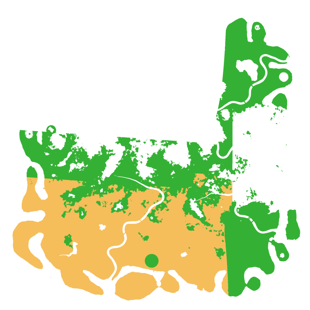 Biome Rust Map: Procedural Map, Size: 6000, Seed: 646375735
