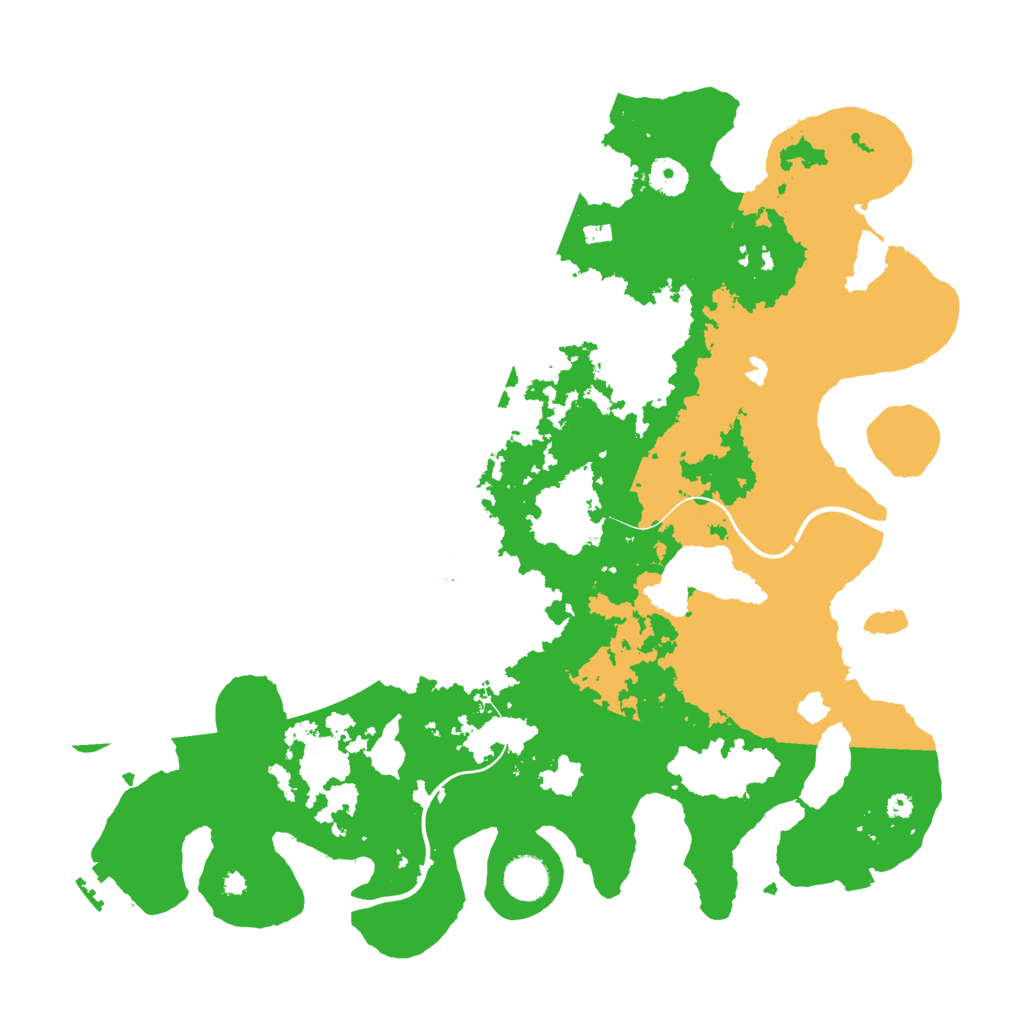 Biome Rust Map: Procedural Map, Size: 4000, Seed: 5547334