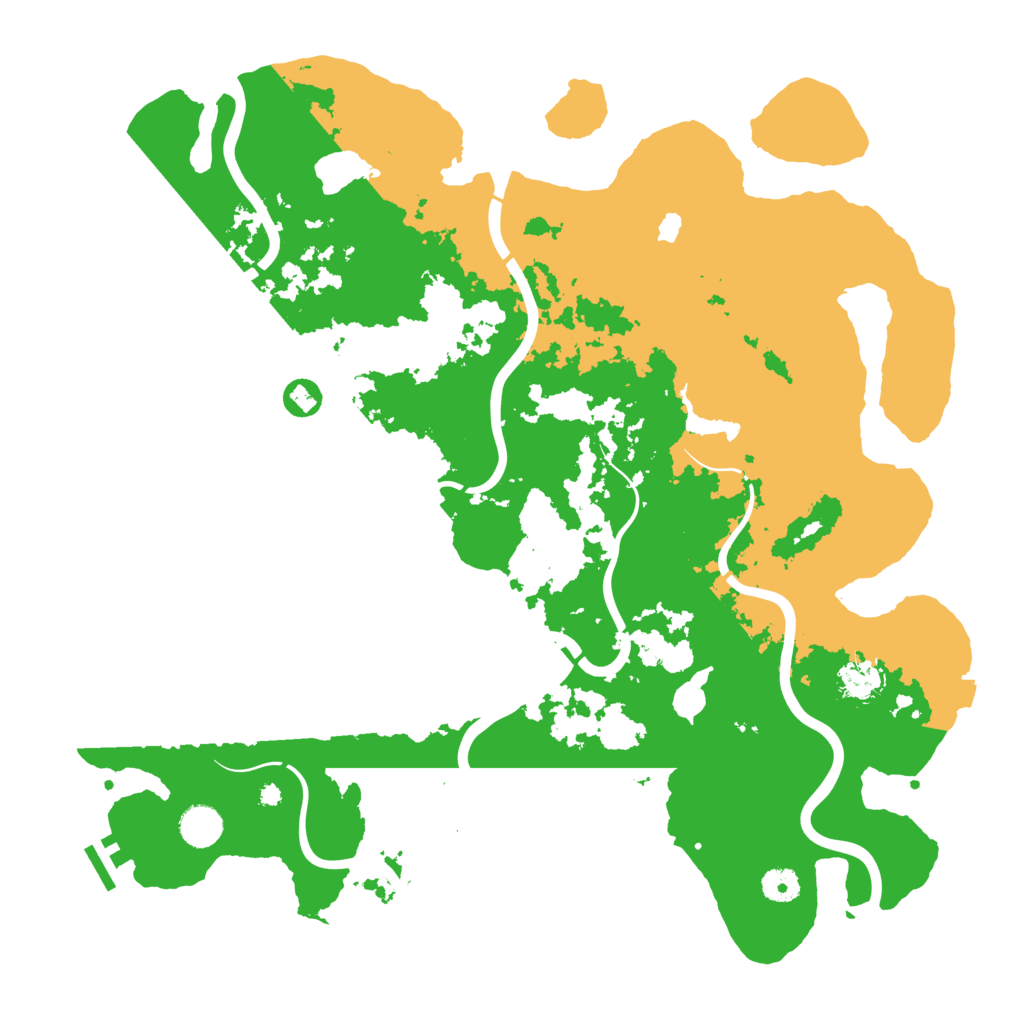 Biome Rust Map: Procedural Map, Size: 4250, Seed: 1773630117