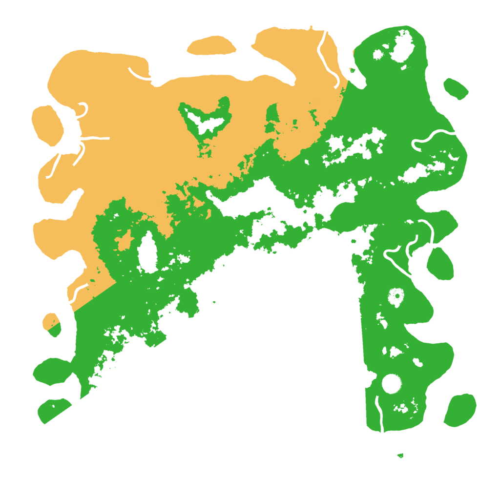 Biome Rust Map: Procedural Map, Size: 4500, Seed: 402