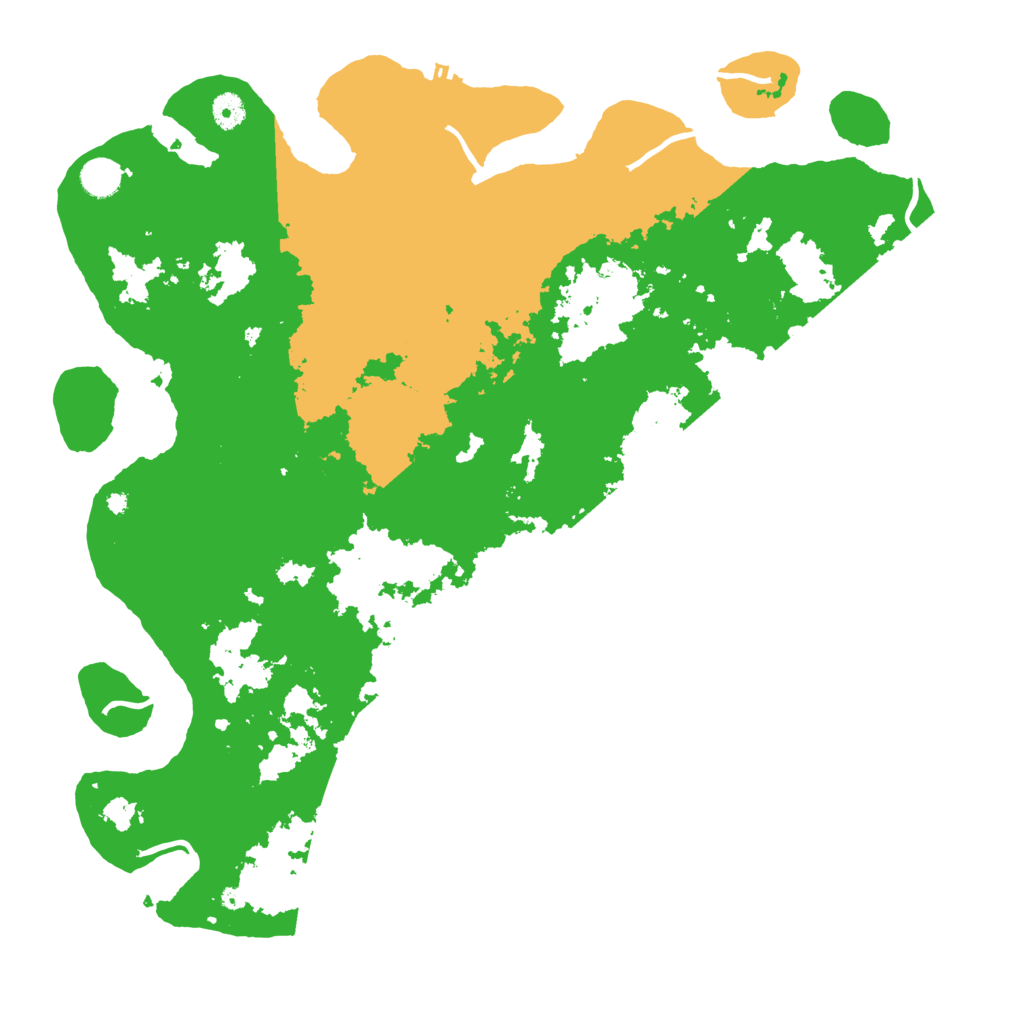 Biome Rust Map: Procedural Map, Size: 4500, Seed: 4898551