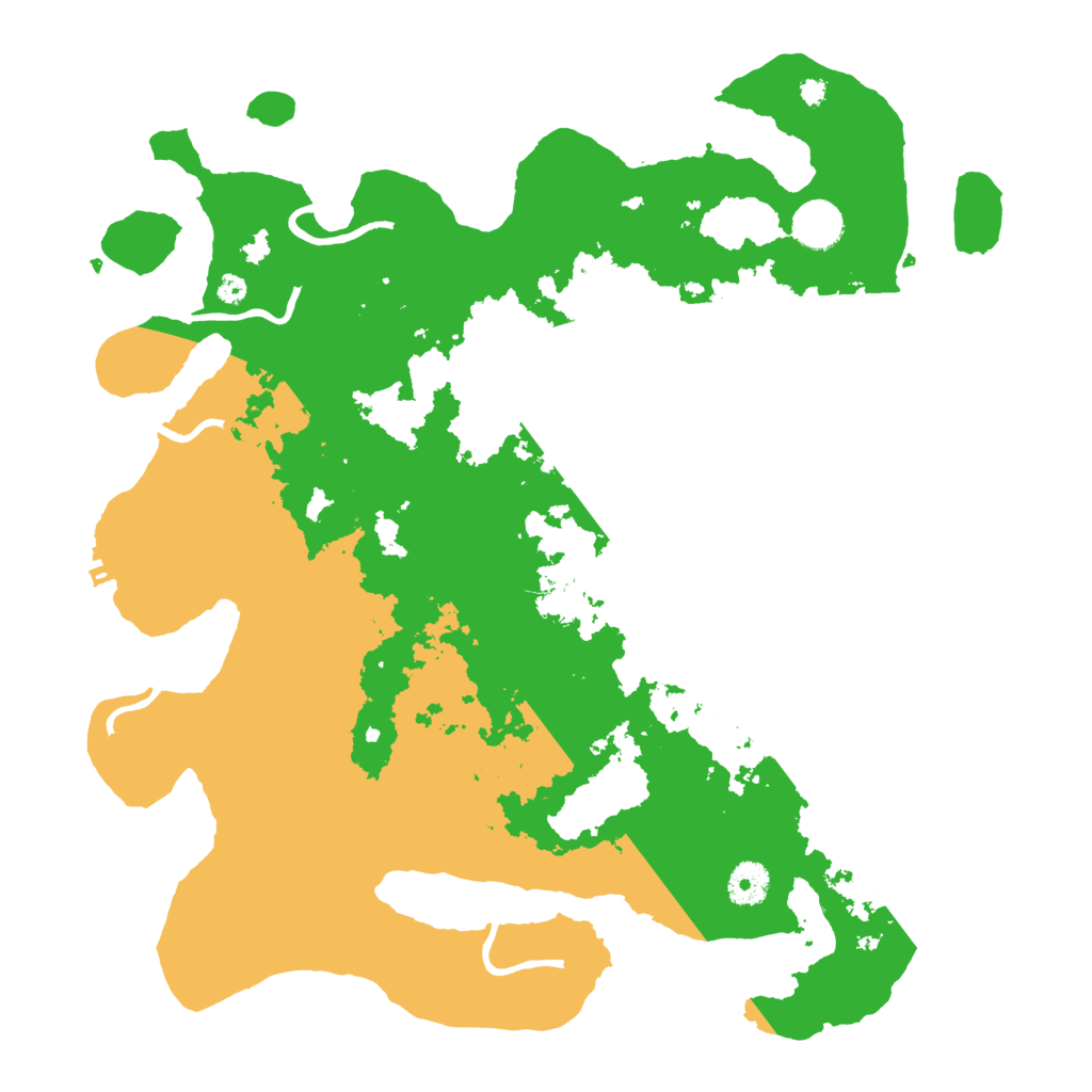 Biome Rust Map: Procedural Map, Size: 3850, Seed: 199393690