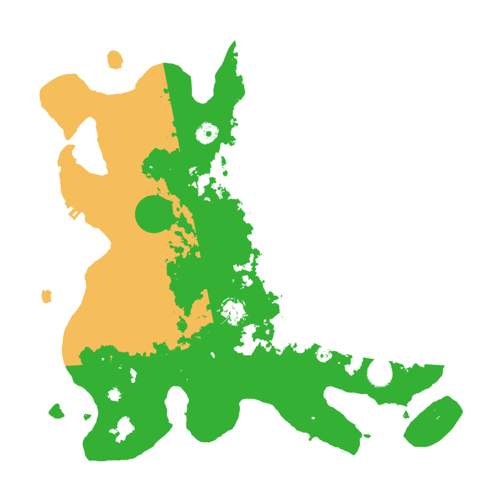 Biome Rust Map: Procedural Map, Size: 3500, Seed: 723247753