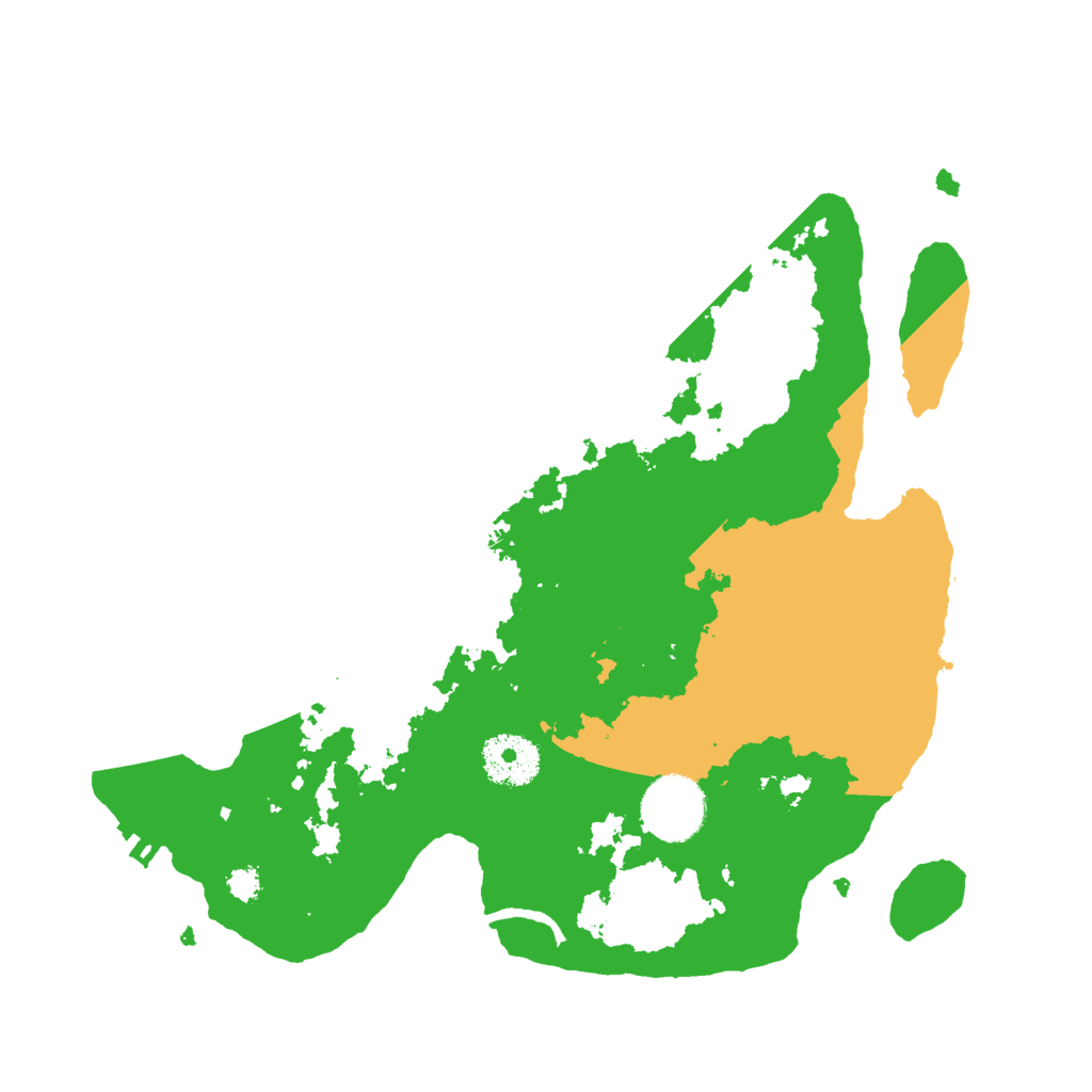 Biome Rust Map: Procedural Map, Size: 3000, Seed: 702282671
