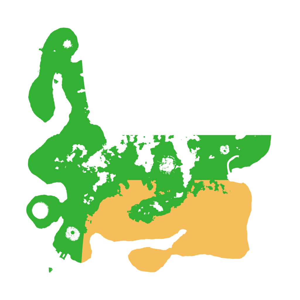 Biome Rust Map: Procedural Map, Size: 3250, Seed: 5390011