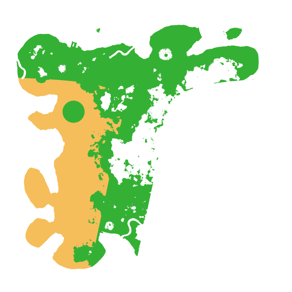 Biome Rust Map: Procedural Map, Size: 3500, Seed: 987
