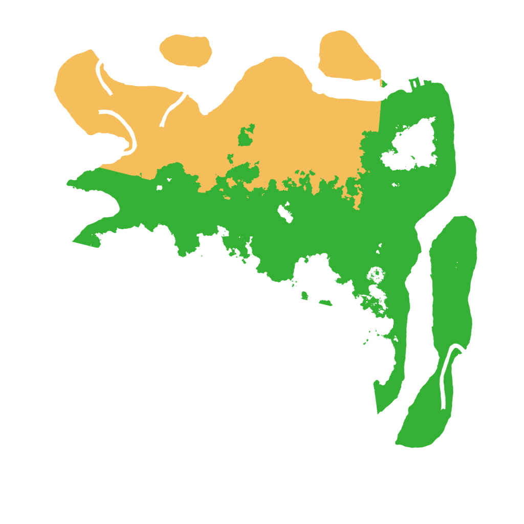 Biome Rust Map: Procedural Map, Size: 3250, Seed: 2381227