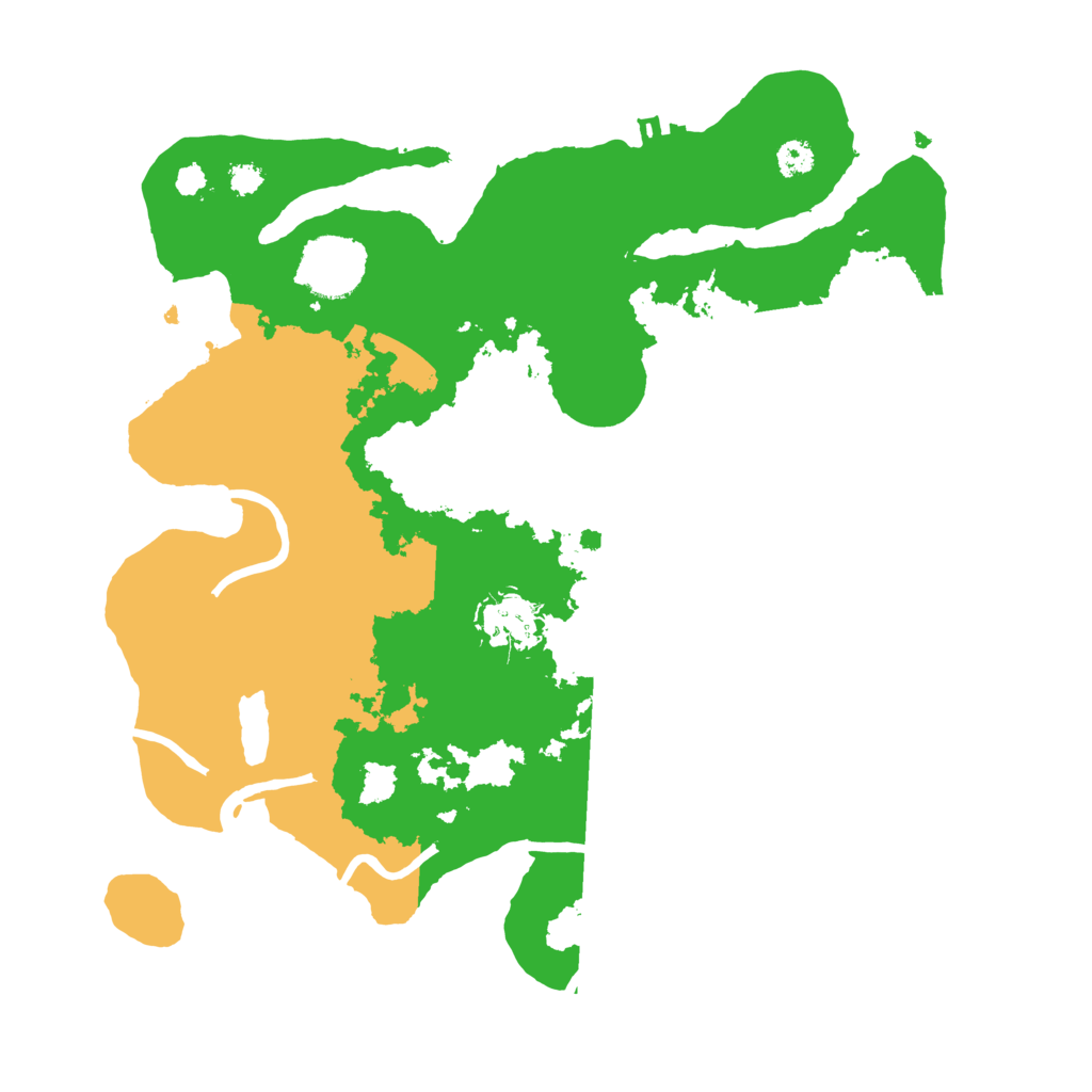 Biome Rust Map: Procedural Map, Size: 3100, Seed: 5646