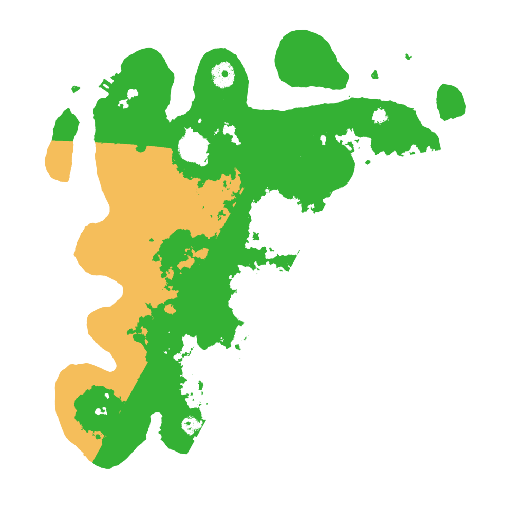 Biome Rust Map: Procedural Map, Size: 3250, Seed: 3042614
