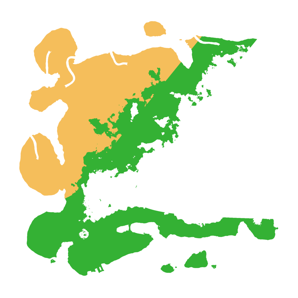 Biome Rust Map: Procedural Map, Size: 3250, Seed: 4270971