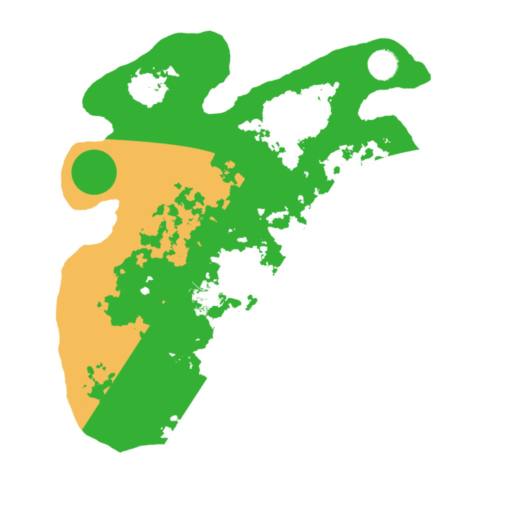 Biome Rust Map: Barren, Size: 3000, Seed: 322