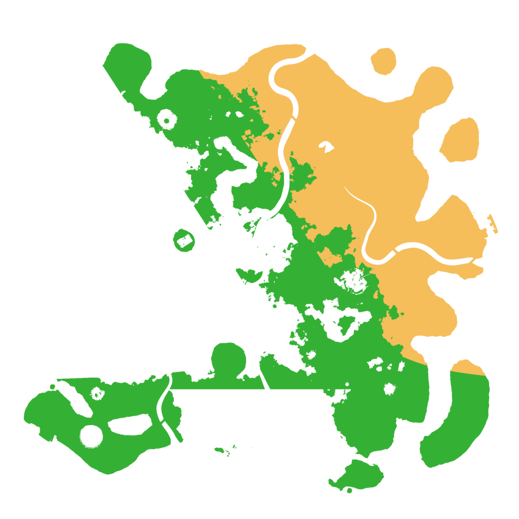 Biome Rust Map: Procedural Map, Size: 4000, Seed: 2269