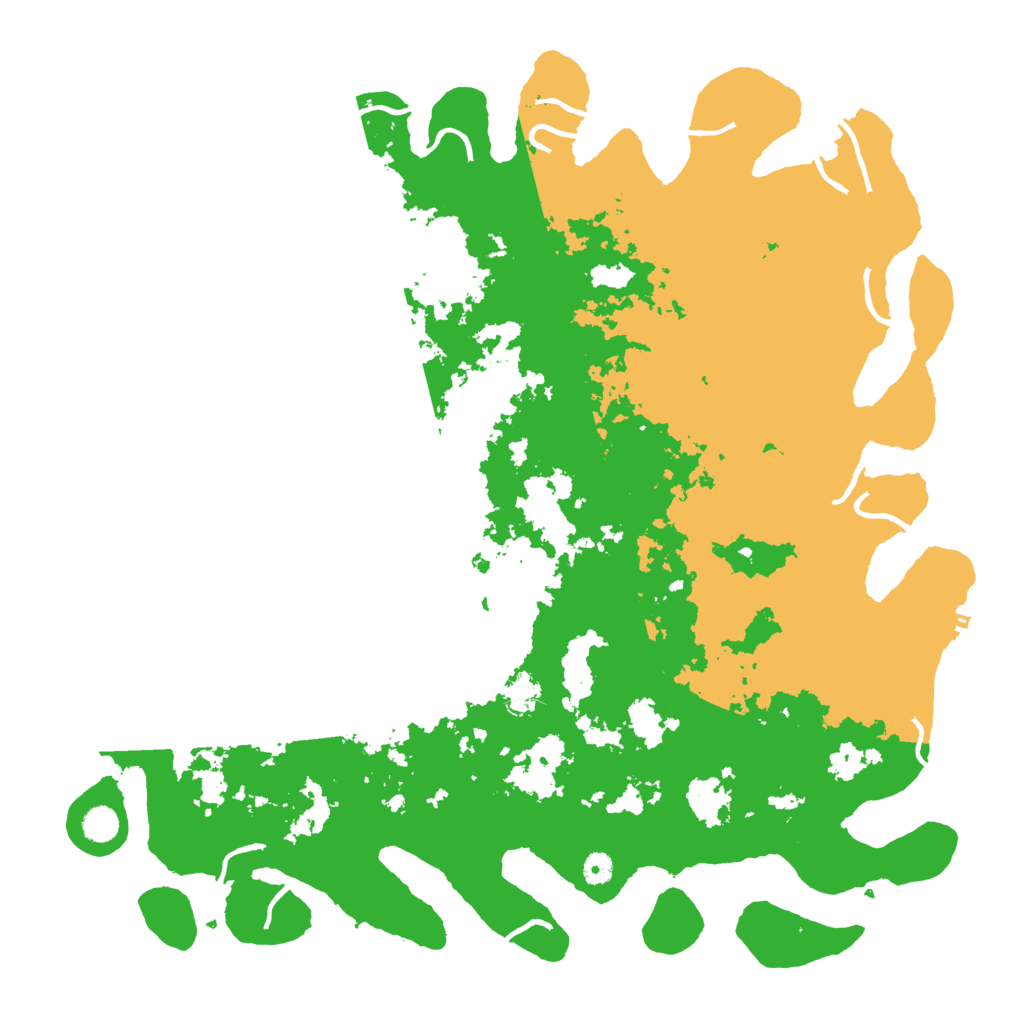Biome Rust Map: Procedural Map, Size: 5000, Seed: 1603587778