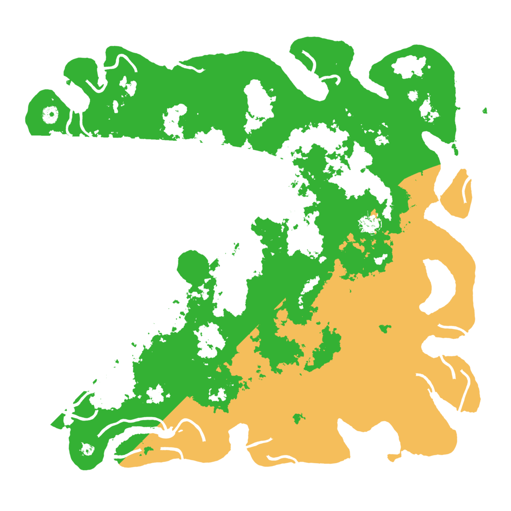 Biome Rust Map: Procedural Map, Size: 4500, Seed: 2029046