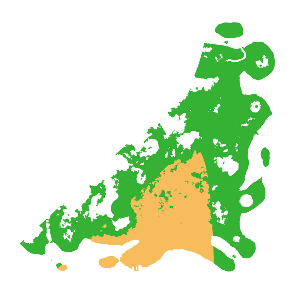 Biome Rust Map: Procedural Map, Size: 4000, Seed: 895482