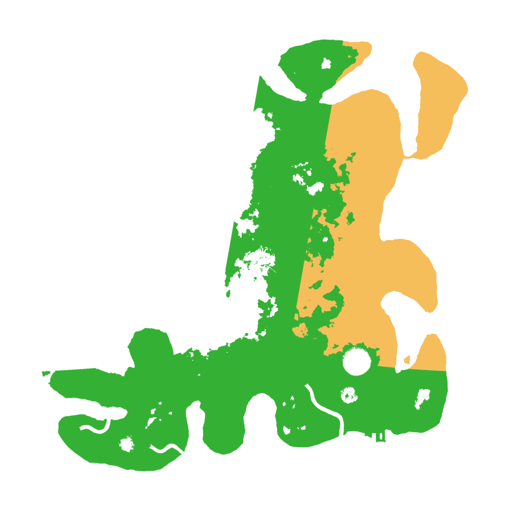 Biome Rust Map: Procedural Map, Size: 3250, Seed: 1595374