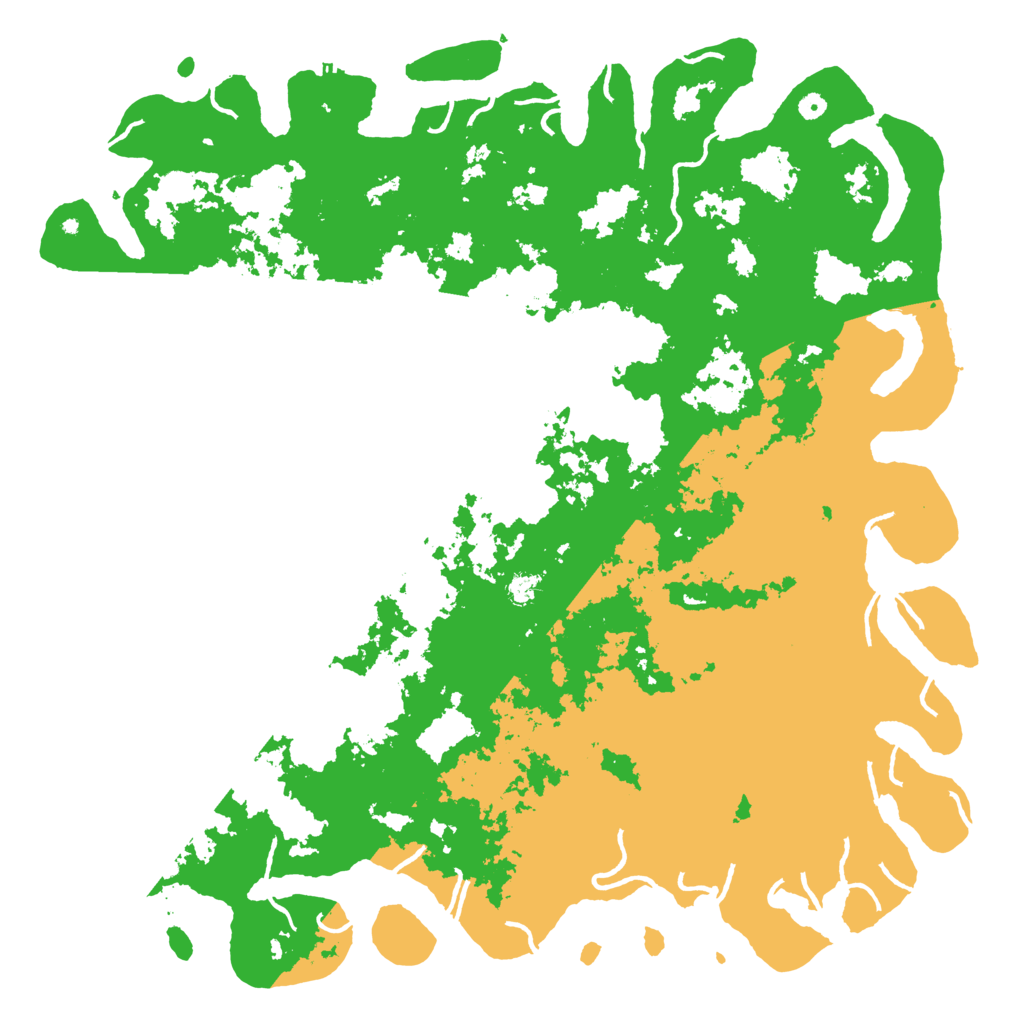 Biome Rust Map: Procedural Map, Size: 6000, Seed: 69133769