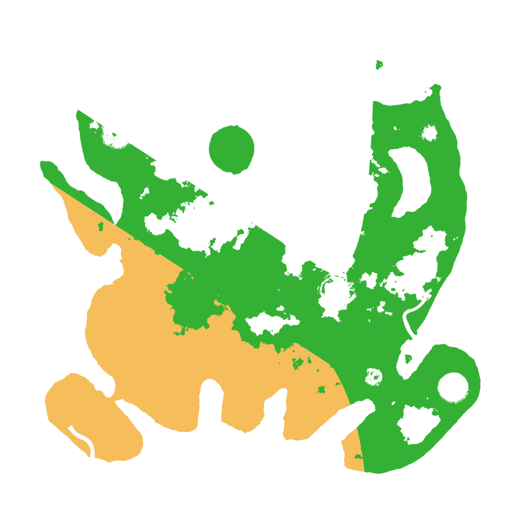 Biome Rust Map: Procedural Map, Size: 3000, Seed: 1834873485