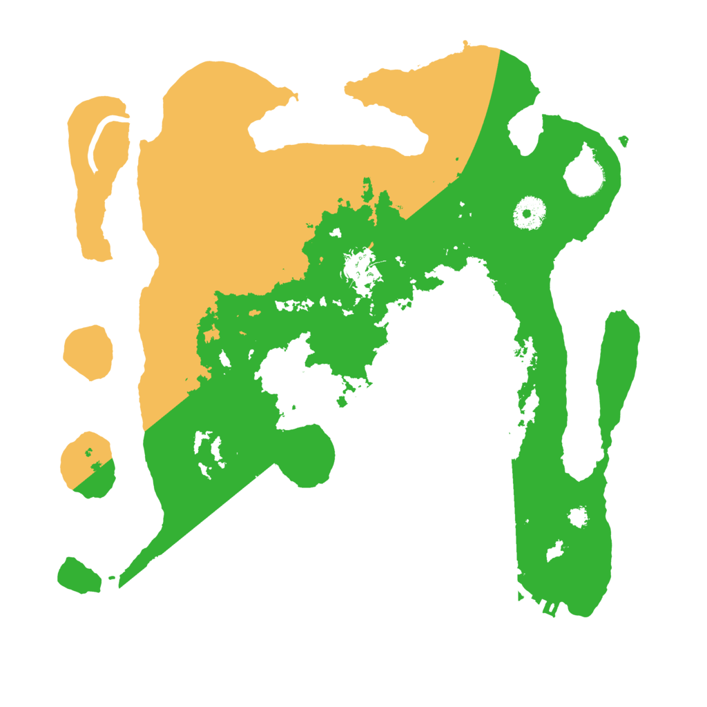 Biome Rust Map: Procedural Map, Size: 3250, Seed: 5873396