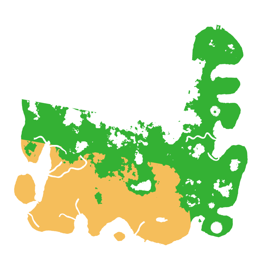 Biome Rust Map: Procedural Map, Size: 4000, Seed: 420420420