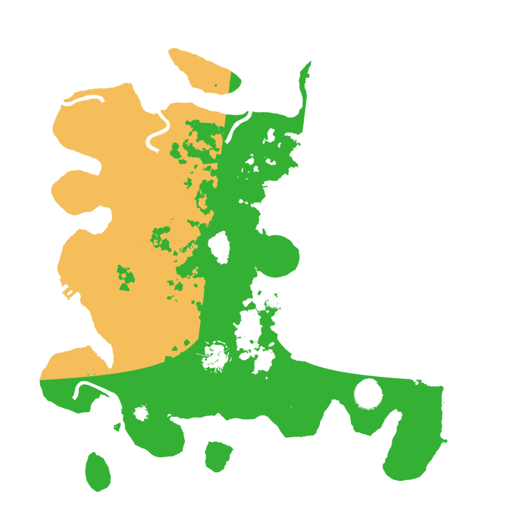 Biome Rust Map: Procedural Map, Size: 3250, Seed: 2051892