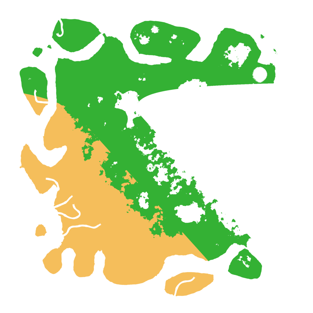 Biome Rust Map: Procedural Map, Size: 3850, Seed: 368559226