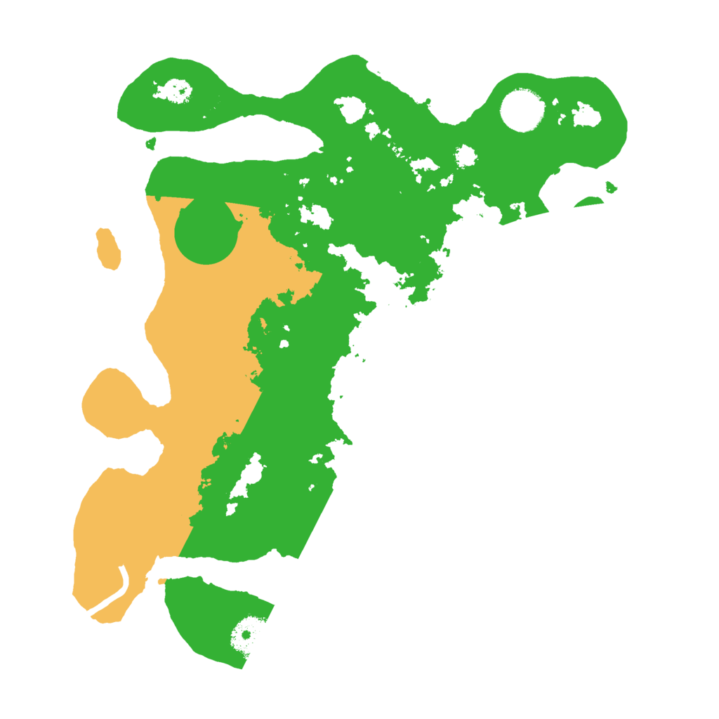 Biome Rust Map: Procedural Map, Size: 3000, Seed: 54124