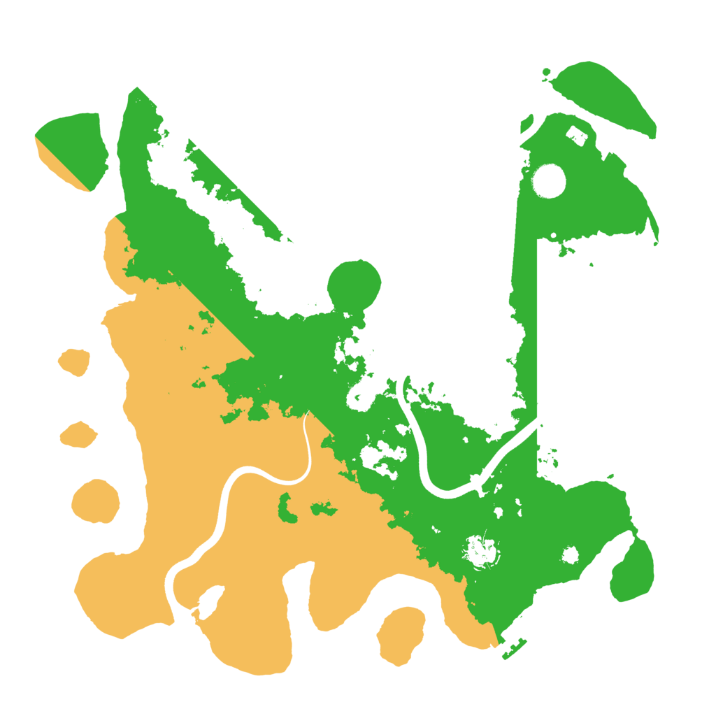 Biome Rust Map: Procedural Map, Size: 3750, Seed: 4954566
